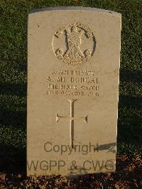 Salonika (Lembet Road) Military Cemetery - McDougall, A